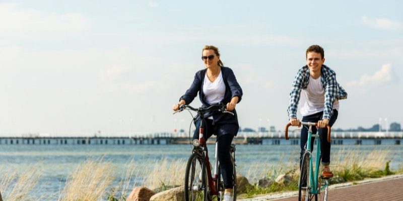 rugpijn tijdens fietsen